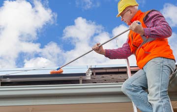 Carew Newton soft wash roof cleaning